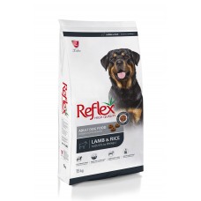 Reflex Lamb & Rice Adult Dog - Пълноценна храна за израснали кучета от всички породи с агнешко месо и ориз 15 кг